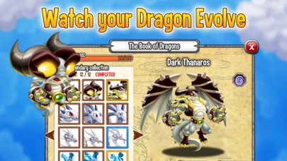 Screenshot from Dragon City Mobile