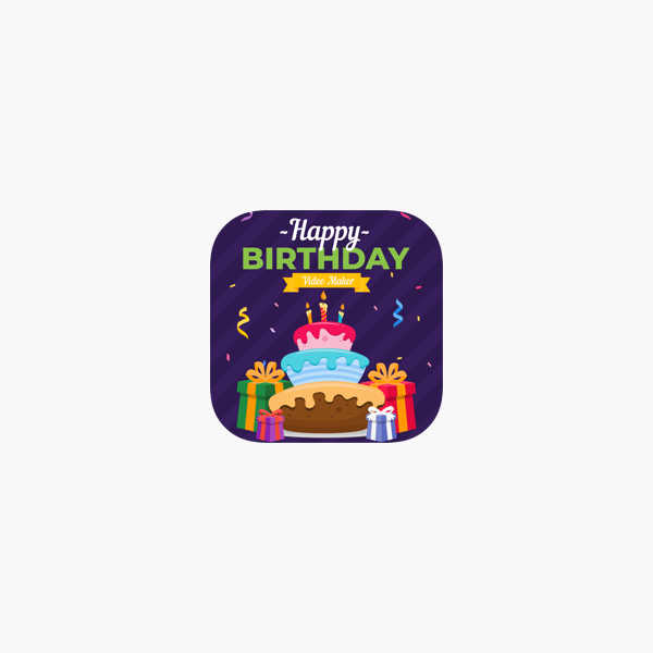 Birthday Video Maker Wishes On The App Store