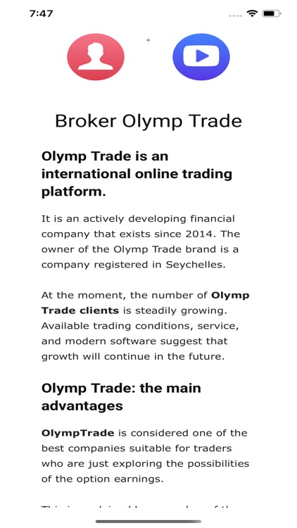 About Olymp Trade & Bonus