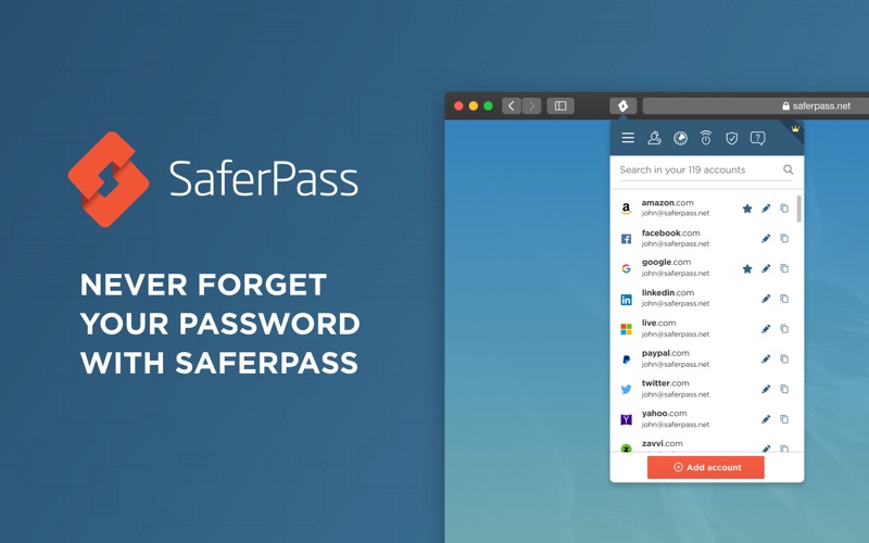 SaferPass скриншот программы 1