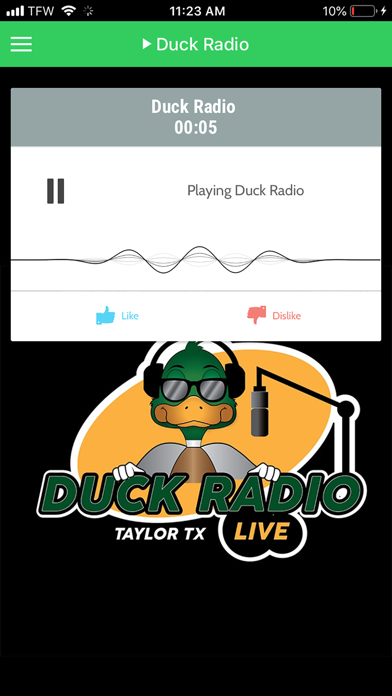 How to cancel & delete DUCK RADIO from iphone & ipad 1