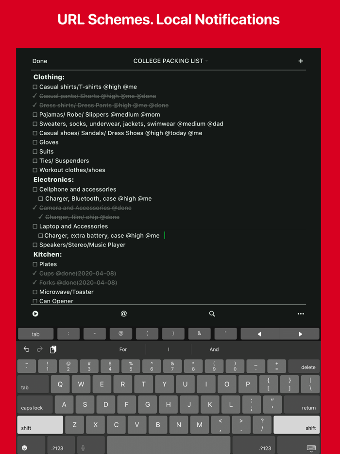 Taskmator - TaskPaper Client