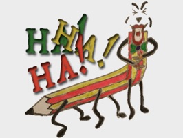 Funny Pencil app animated stickers