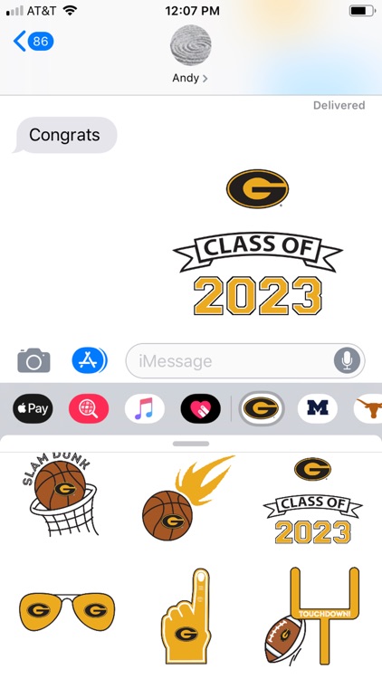 Grambling St Animated Stickers screenshot-3