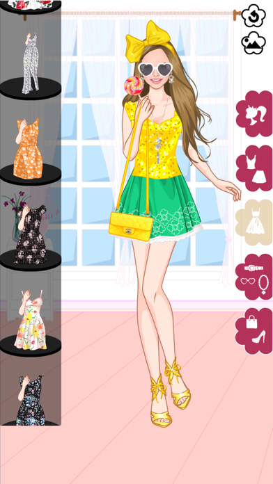 How to cancel & delete Floral summer dress up game from iphone & ipad 2