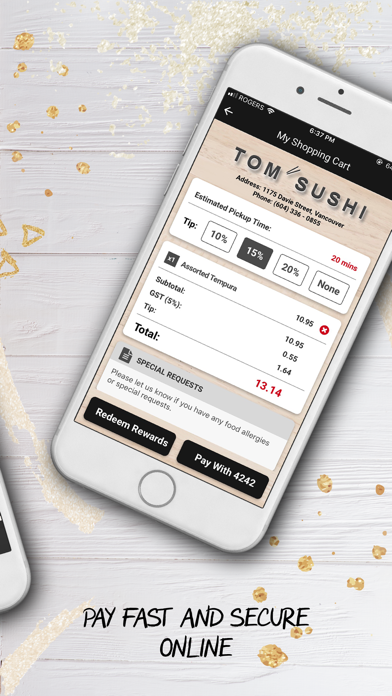 How to cancel & delete Tom Sushi from iphone & ipad 3