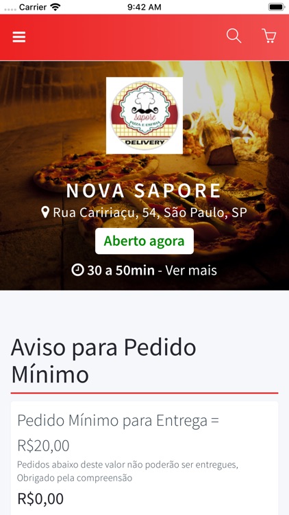 Nova Sapore Pizzaria