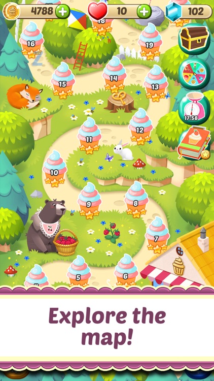 Mahjong Cupcake Bakery Puzzle screenshot-4