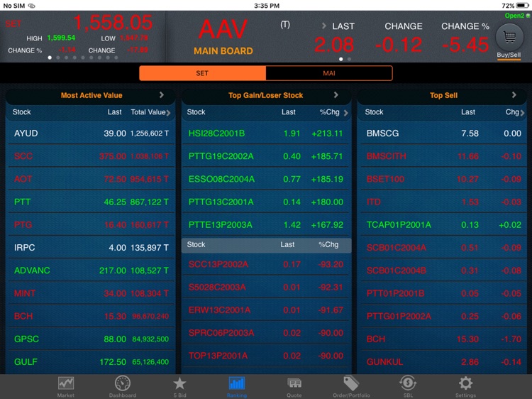 Finansia iTrade for iPad screenshot-3