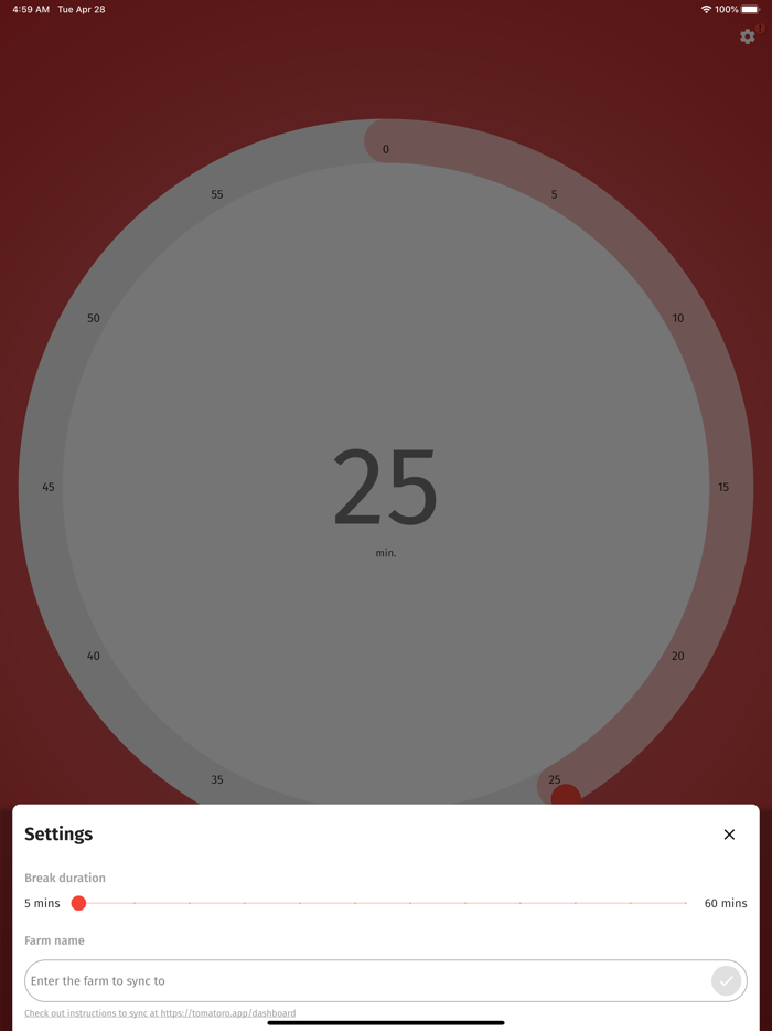 Tomatoro - Pomodoro Timer