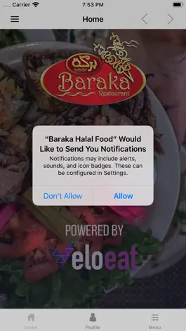 Game screenshot Baraka Halal Food apk