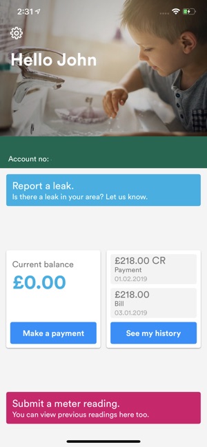 United Utilities Mobile App