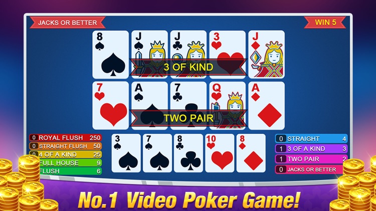 Multi Casino Video Poker Games by Big Win Casino Games