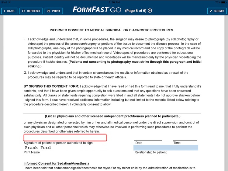 FormFast GO