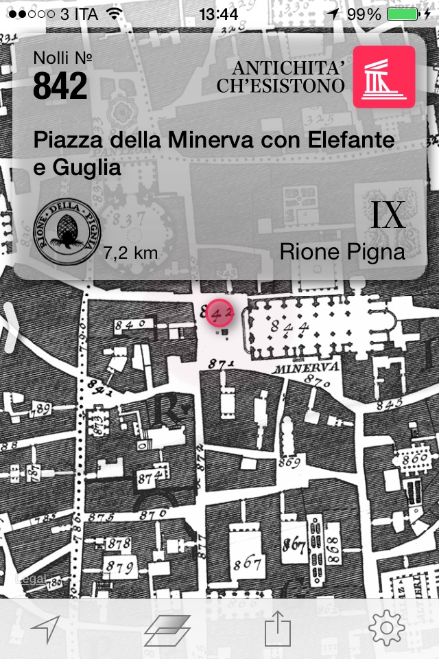 Nolli - Navigate Rome in 1748 screenshot 2