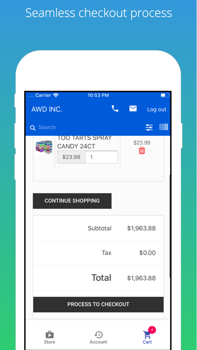 How to cancel & delete AWD: American Wholesale Dist from iphone & ipad 2