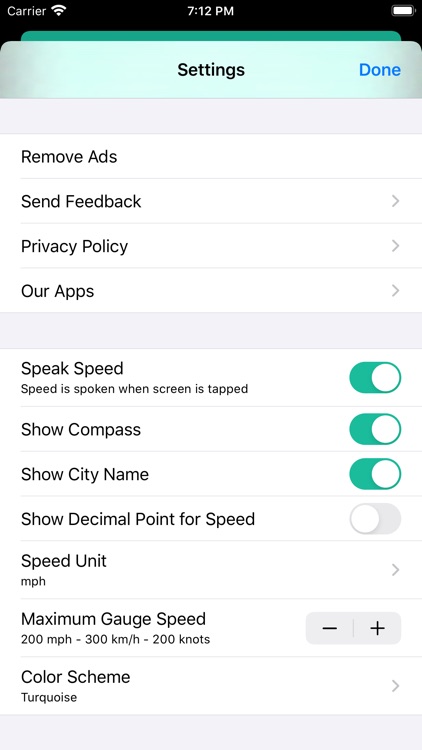 Speedometer Simple screenshot-4
