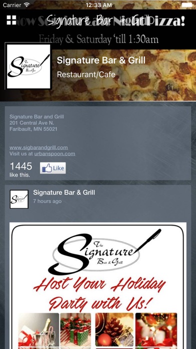 How to cancel & delete Signature Bar & Grill from iphone & ipad 3