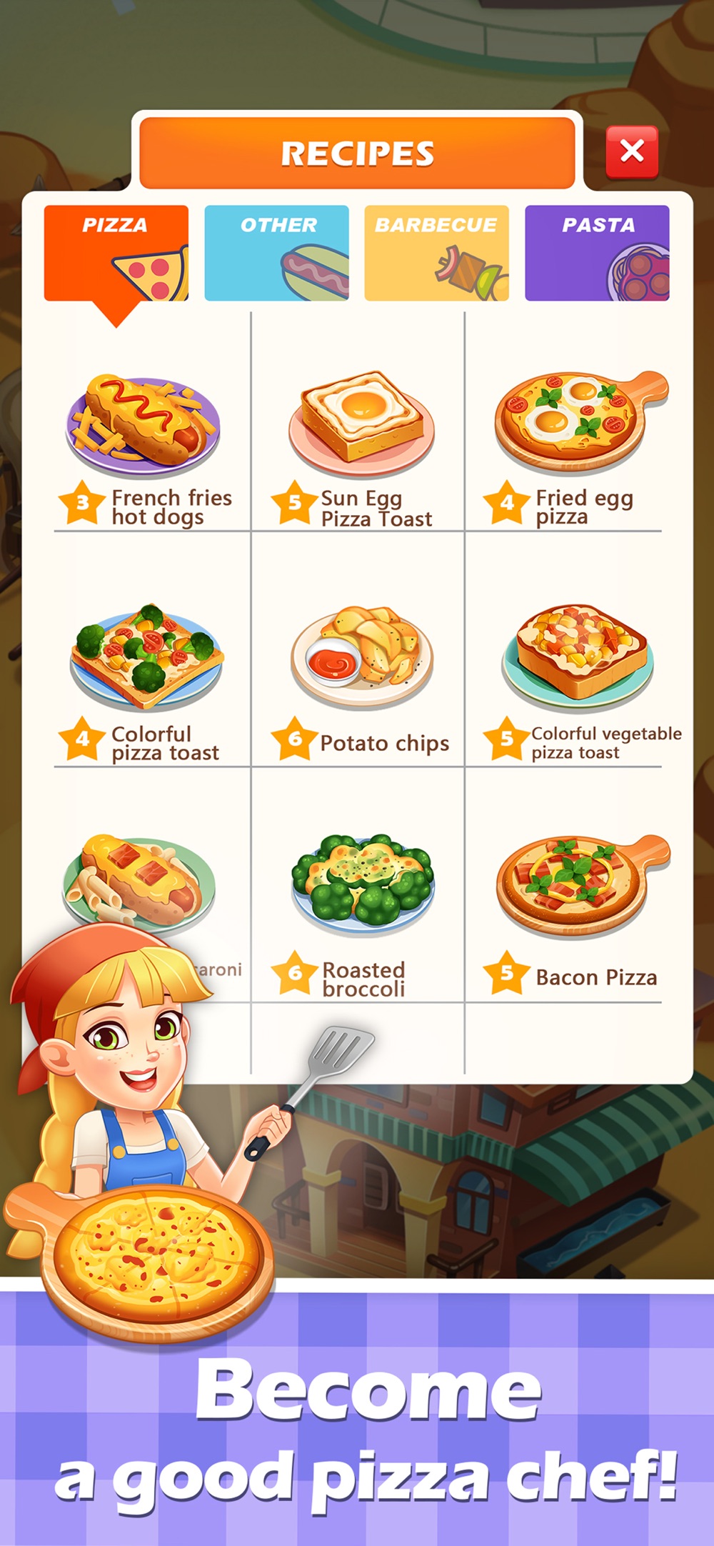 Pizza Master Chef Story Cheat Codes