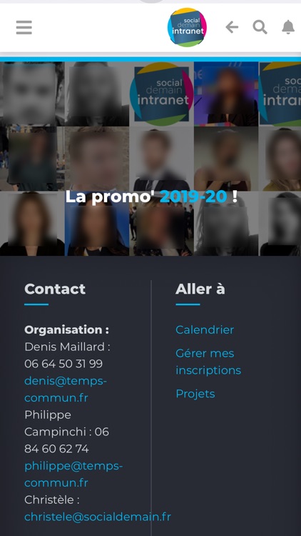 social demain intranet screenshot-4