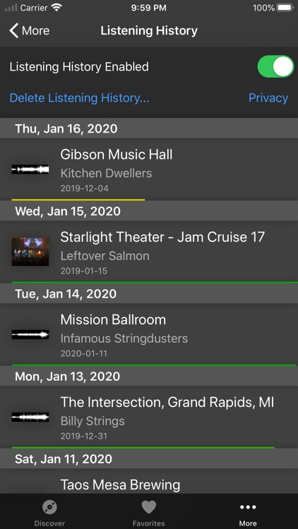 Live Music Archive screenshot-5