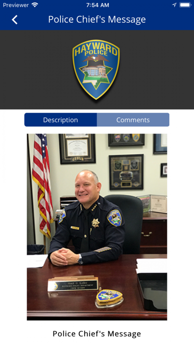 Hayward Police Department screenshot 4