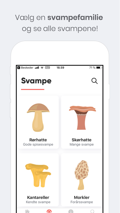 Shroomi - Danske Svampe screenshot 2