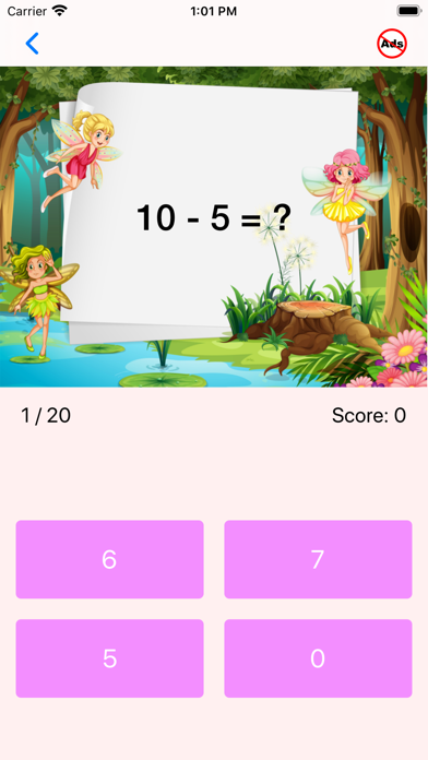 How to cancel & delete First Grade Math Quiz from iphone & ipad 4