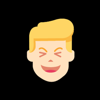 DANG THACH - Boy Yellow Hair Sticker  artwork