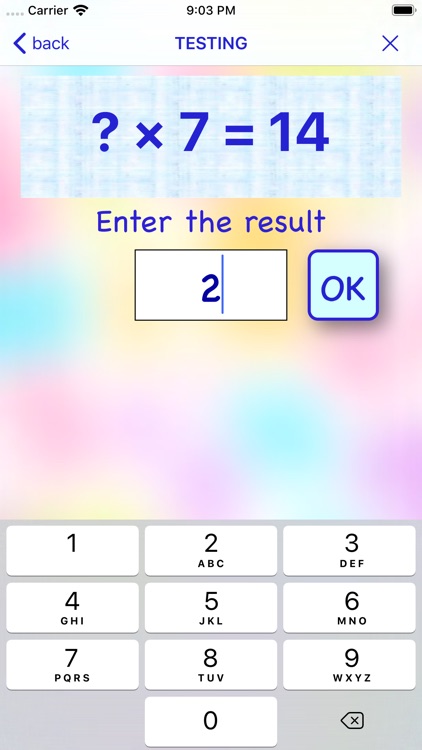 Easy multiplication training screenshot-5