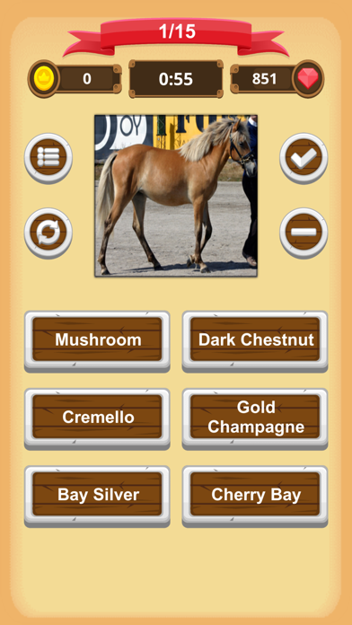 How to cancel & delete Horse Coat Colors Quiz from iphone & ipad 2