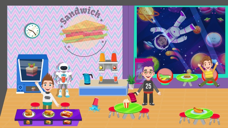 Space Ship Life Pretend Play screenshot-5