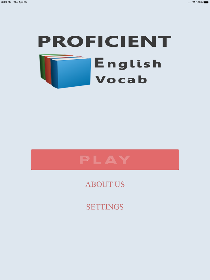 English Vocabulary  2016