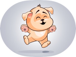 Adorable Dog Emoji Stickers