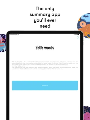Imatge 1 WrapItUp - Text Summarizer ™ iphone