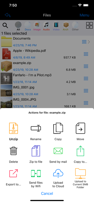 ‎USB Flash Drive Pro Version Screenshot