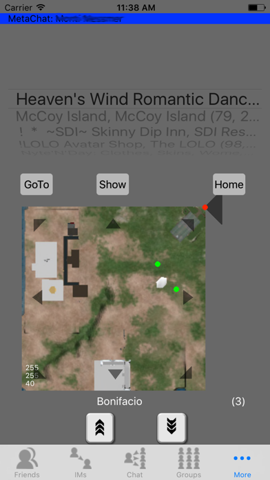 MetaChat iPhone Capturas de pantalla