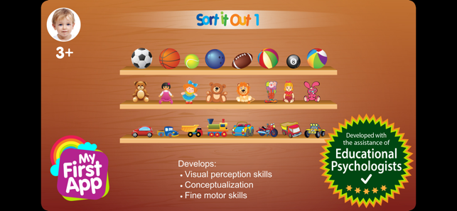 Sort It Out 1 - for toddlers(圖1)-速報App