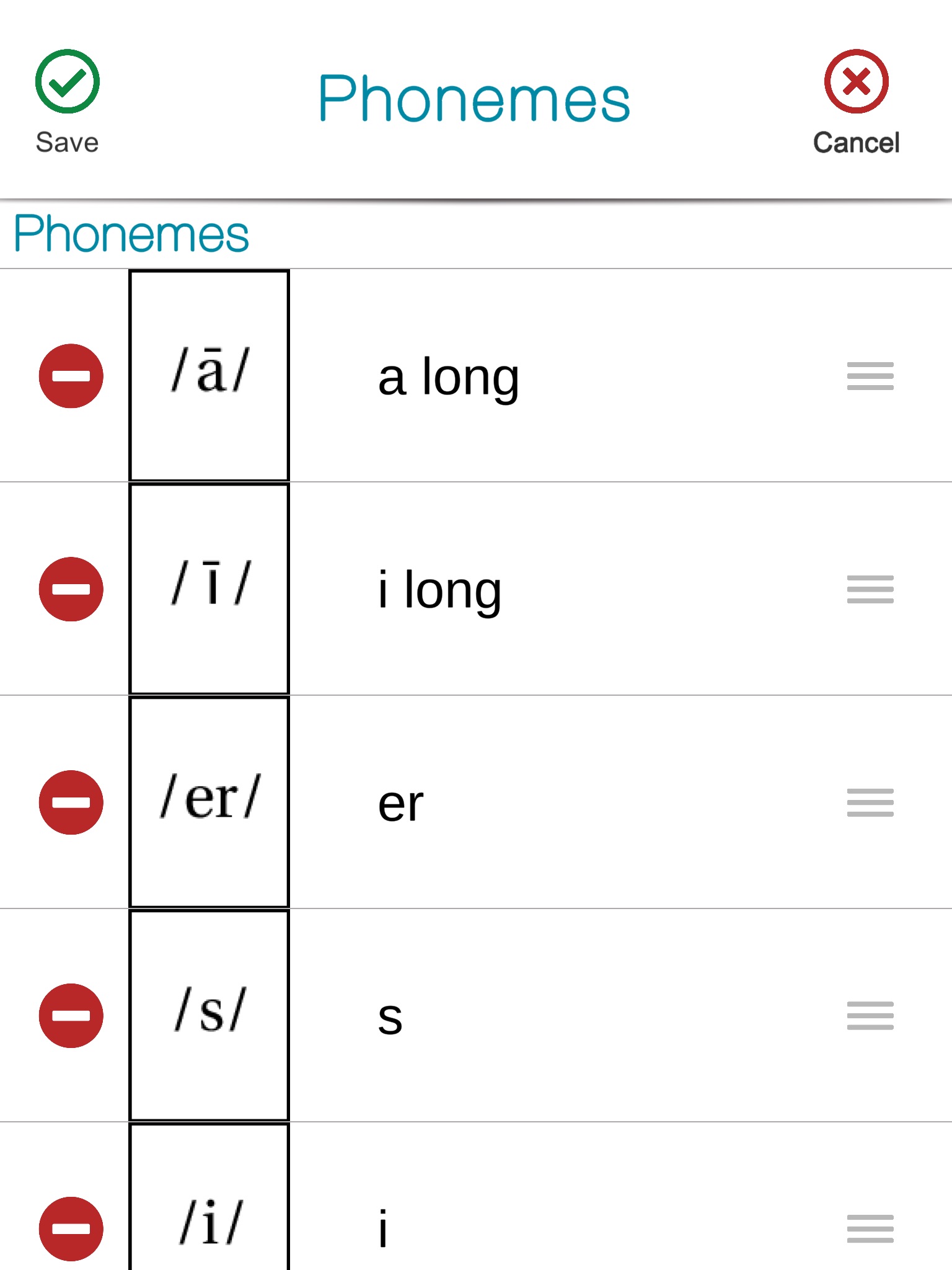 SmallTalk Phonemes screenshot 3