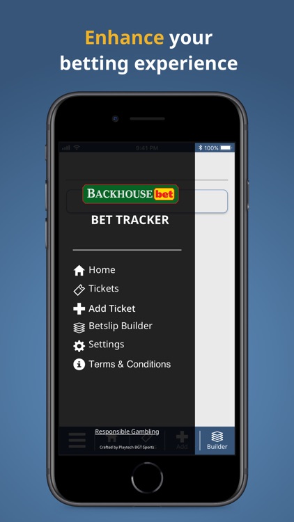 BackhouseBet Bet Tracker