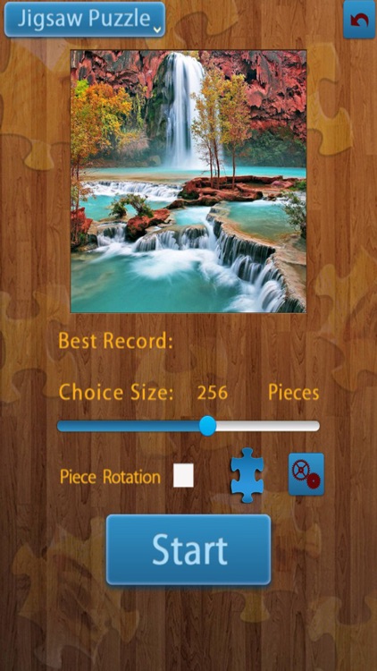 Waterfall Jigsaw Puzzle