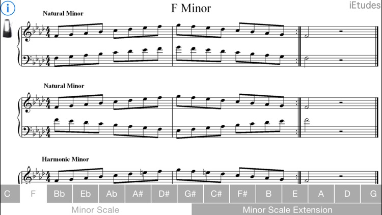 Minor Scales Piano screenshot-3