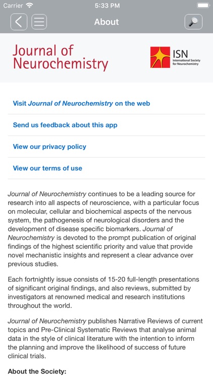 Journal of Neurochemistry screenshot-5