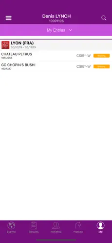 Screenshot 5 FEI SportApp iphone