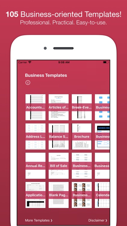 Business Templates for Pages