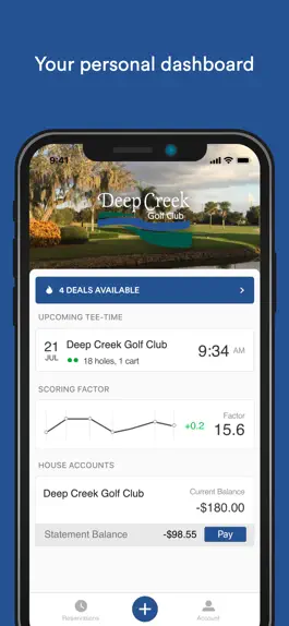 Game screenshot Deep Creek Golf Club apk