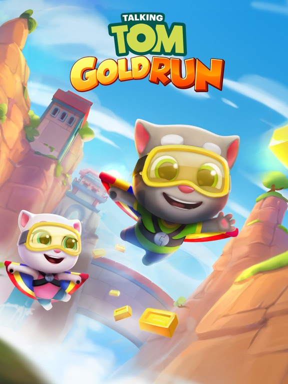 Talking Tom Gold Run - App voor iPhone, iPad en iPod touch - AppWereld