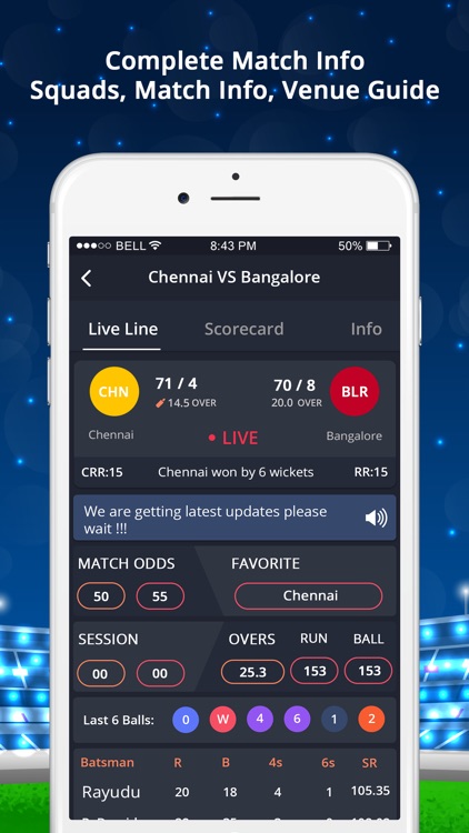 LineGuru : Cricket Live Line