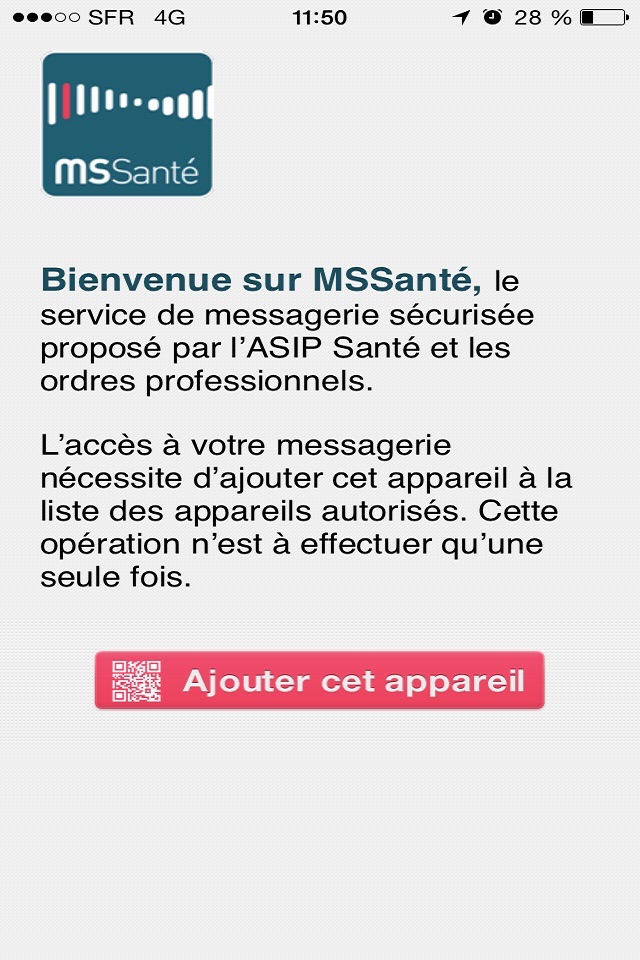 MSSanté screenshot 2