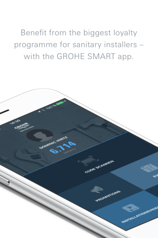 GROHE SMART App screenshot 2